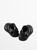 Leather cage sandals - Limited Edition