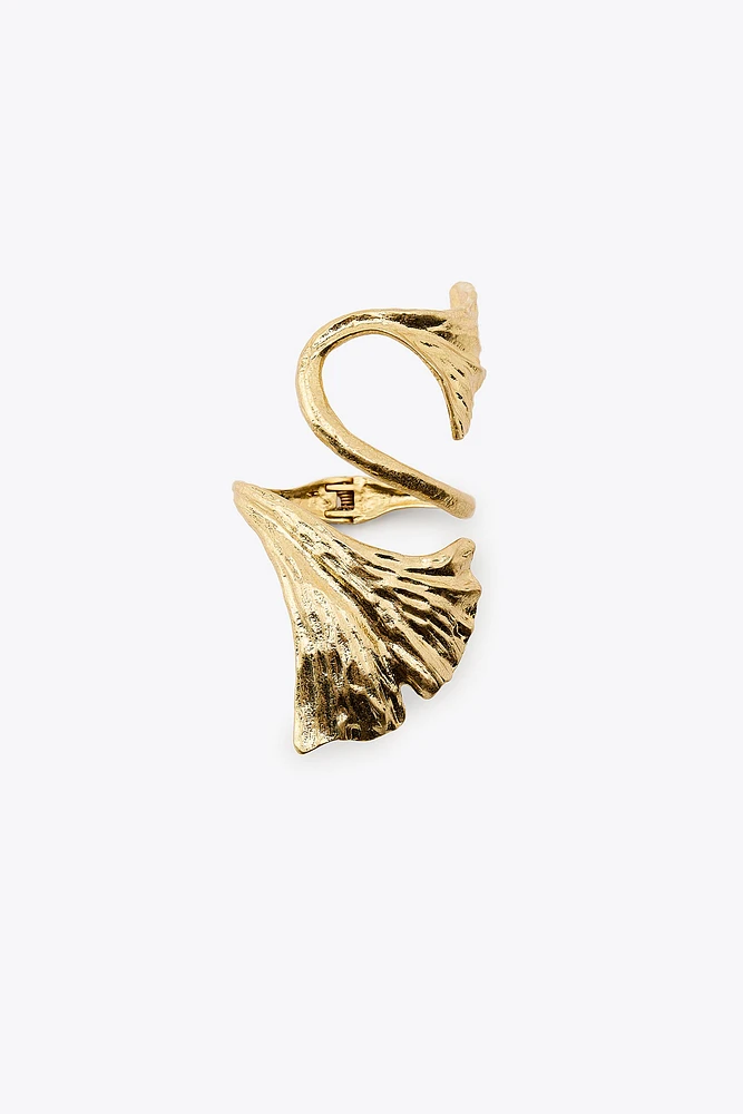 BRACELET MÉTALLIQUE FEUILLE