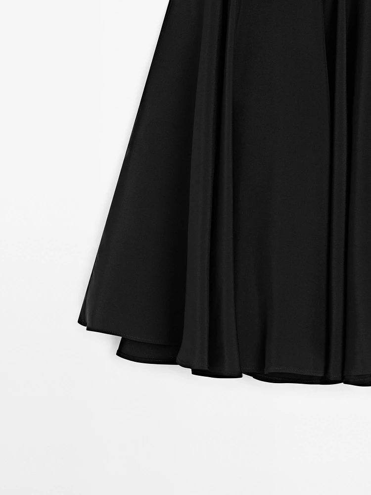 Flowing short skirt with flounce - Limited Edition