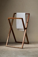 ACACIA WOOD TOWEL RACK