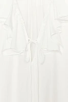 ZW COLLECTION RUFFLED SHIRT