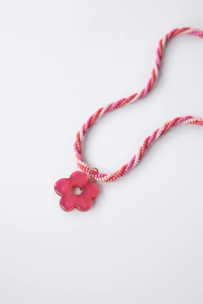 COLLIER FANTAISIE FLEUR