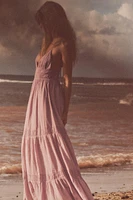 GAUZE MIDI DRESS