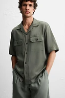 CHEMISE FLUIDE LYOCELL - LIN