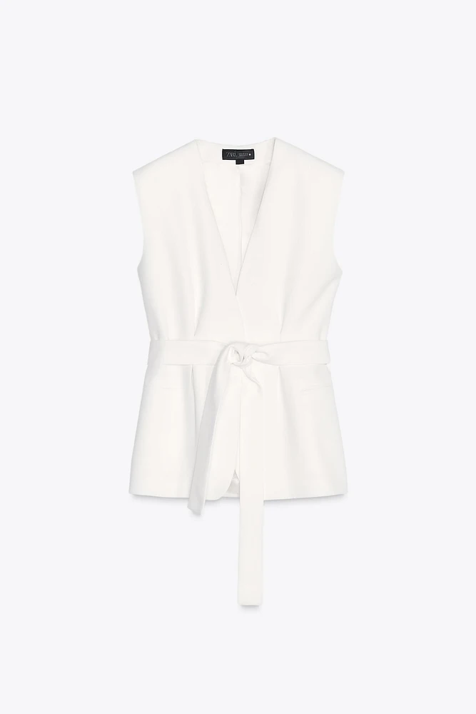BELTED VEST ZW COLLECTION