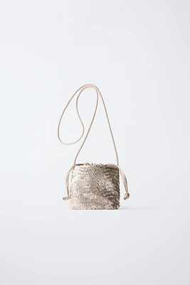 BEADED CROSSBODY BAG