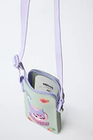 HOUSSE POUR TÉLÉPHONE PORTABLE EFFET GOMME KUROMI © SANRIO