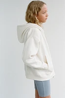 WASHED EFFECT RIBBED BIKE SHORTS