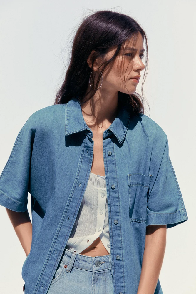 TRF DENIM SHIRT