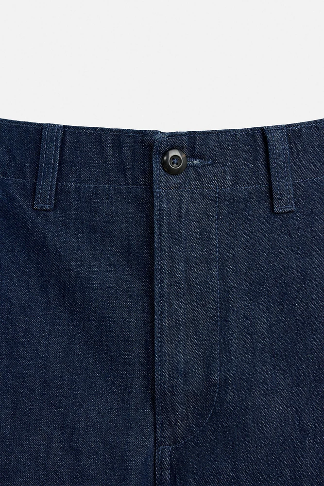 BERMUDA EN DENIM RELAXED FIT