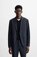 PINSTRIPE SUIT BLAZER