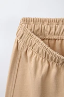 PANTALON WIDE LEG HEAVY WEIGHT LISSE