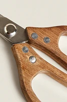 WOODEN KITCHEN SCISSORS