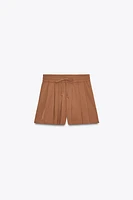 ELASTIC WAIST SHORTS