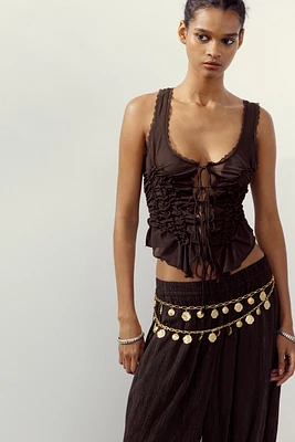 CEINTURE MÉTALLIQUE PIÈCES