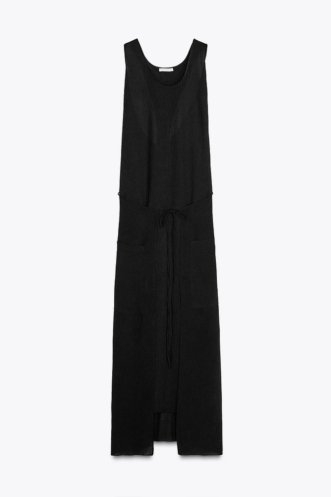 ROBE FLUIDE TEXTURÉE