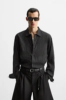 CHEMISE FLUIDE À RAYURES