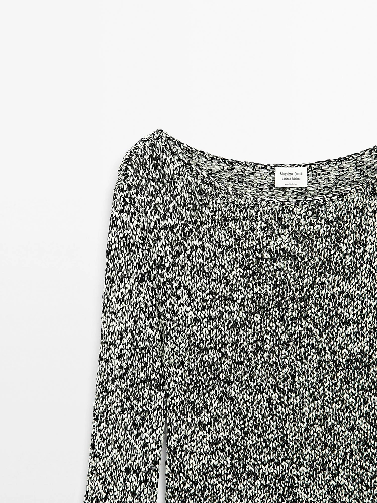Pull en maille chinée - Limited Edition