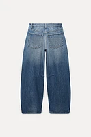 TRF MID WAIST BAGGY BALLOON JEANS