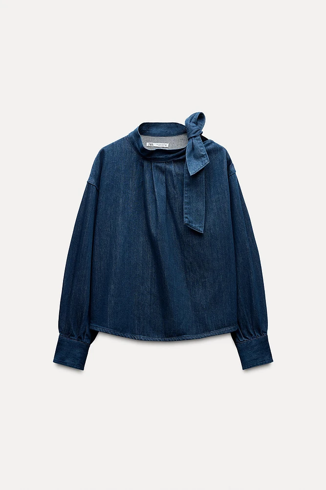 Z1975 TIE DENIM SHIRT