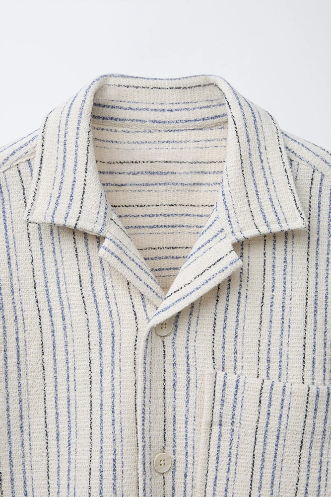 STRIPED RUSTIC SHIRT