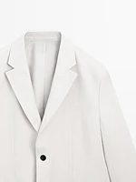 Veste de costume 100 % lin
