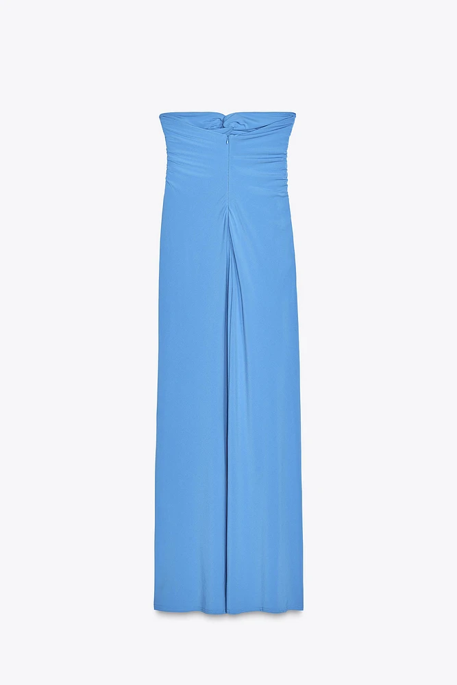 ROBE BUSTIER AJOURÉE
