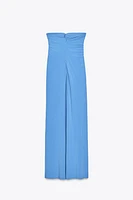 ROBE BUSTIER AJOURÉE