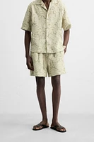 BERMUDA JACQUARD GÉOMÉTRIQUE