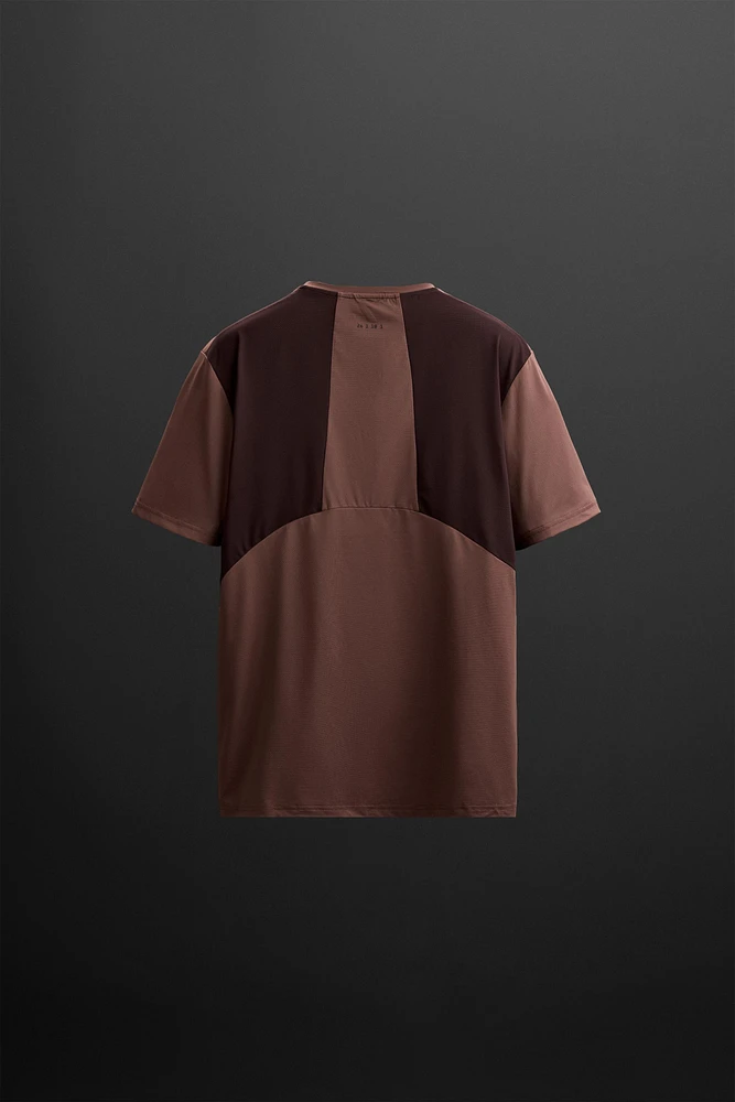 T-SHIRT COLOR BLOCK ENTRAÎNEMENT