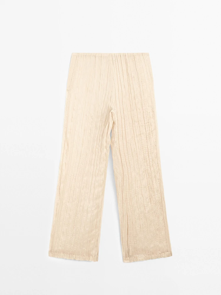 Pantalon fluide plissé - Limited Edition