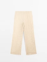 Flowing pleated trousers - Limited Edition