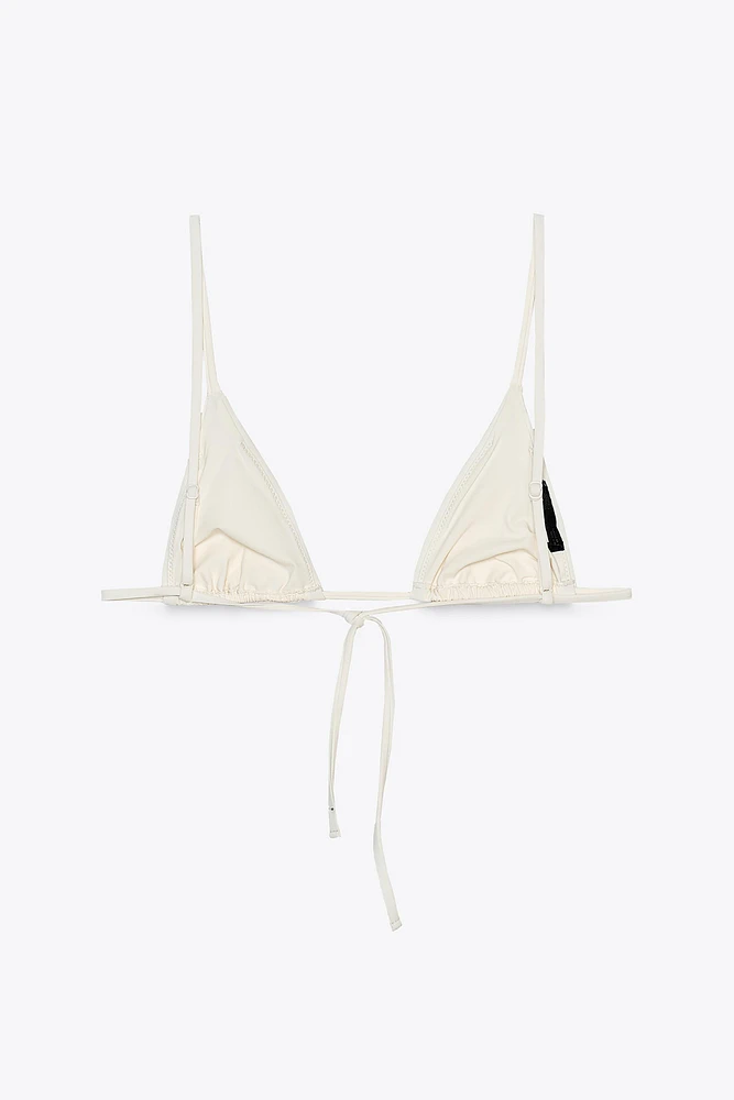 HAUT DE BIKINI TRIANGLE UNI