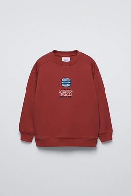 BURGER PATCH SWEATSHIRT