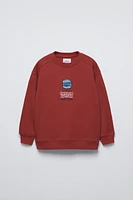 BURGER PATCH SWEATSHIRT