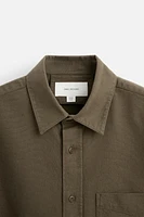 BRUSHED COTTON SHIRT