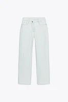 Z1975 STRAIGHT HIGH-WAISTED CROSSOVER JEANS