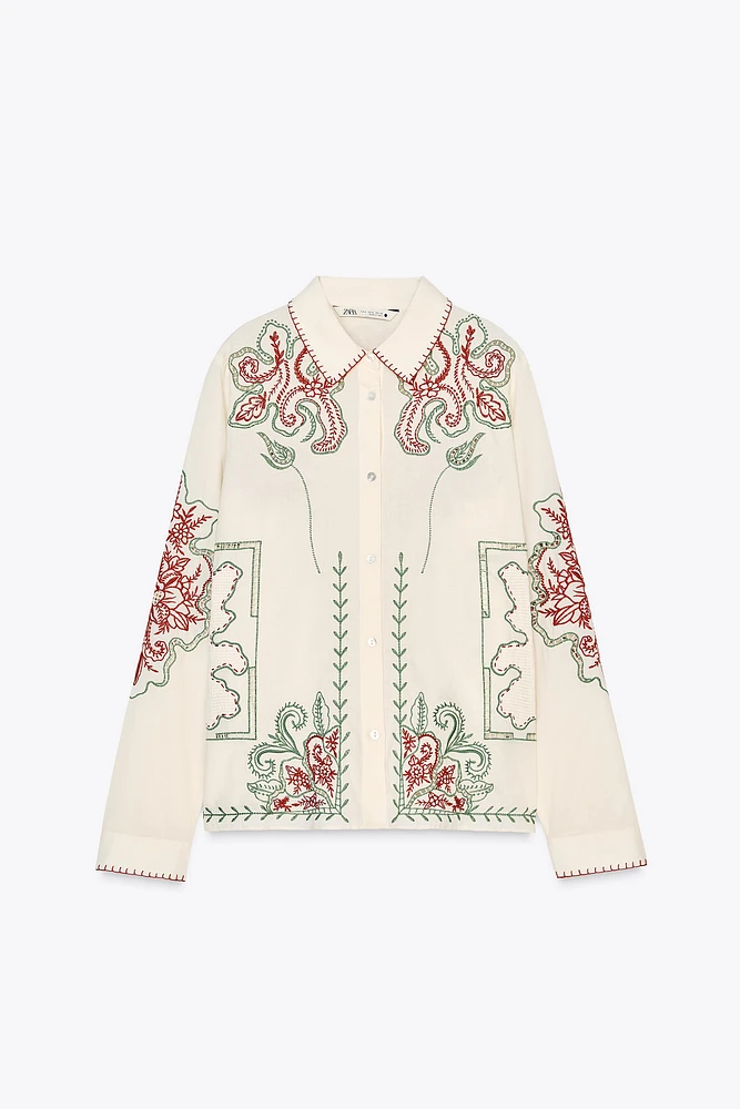CHEMISE BRODÉE ZW COLLECTION