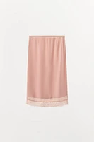 LACE MIDI SKIRT