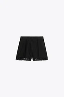 ZW COLLECTION CROCHET SHORTS