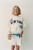SWEAT PIÈCES CARREAUX VICHY