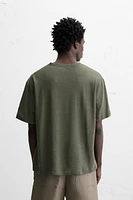 LINEN - COTTON T-SHIRT