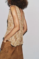 ZW COLLECTION FLORAL PRINT TOP