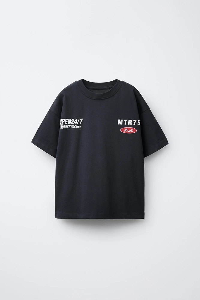 T-SHIRT IMPRIMÉ INSCRIPTION