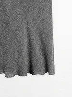 Robe midi 100 % lin