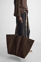 SAC SHOPPER EN CUIR