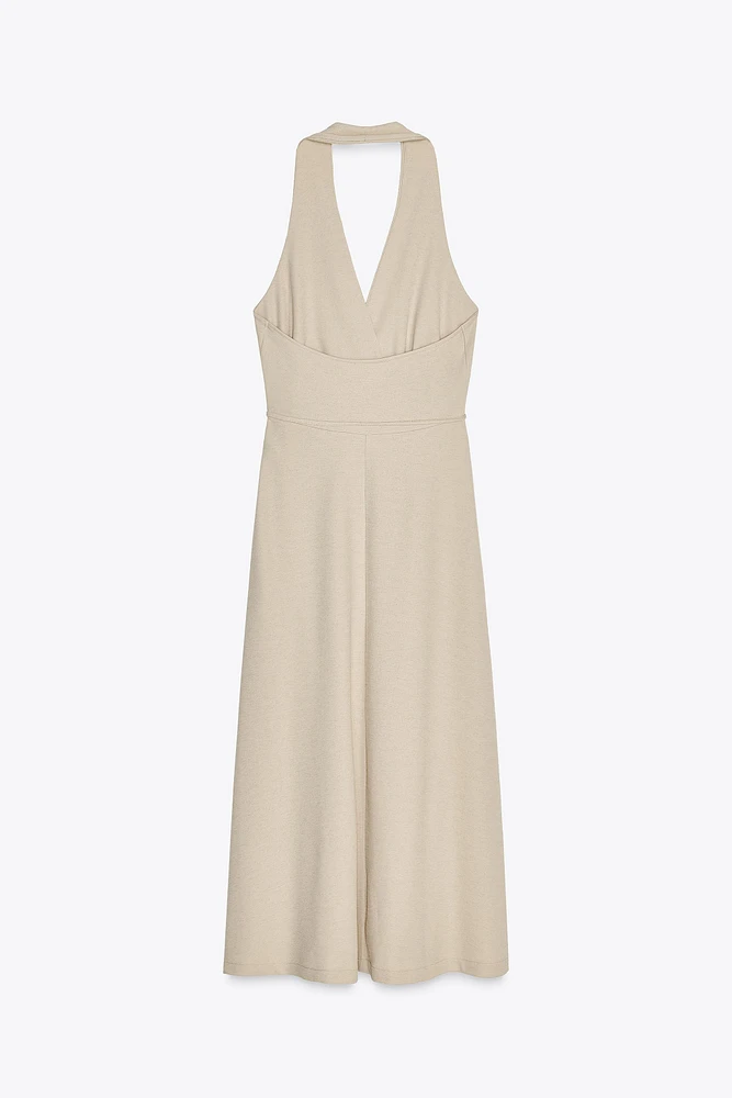HALTER BELT DRESS