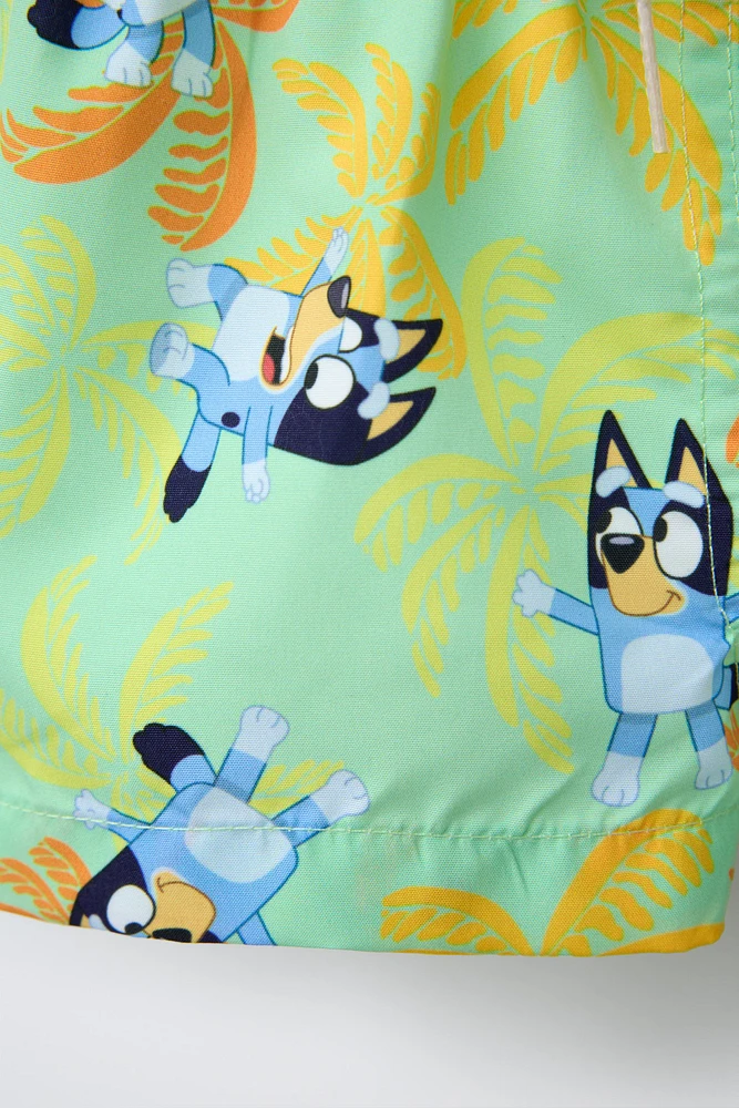 2-6 YEARS/ BLUEY © LUDO STUDIO SWIM SHORTS