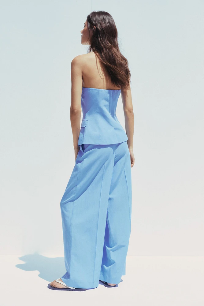 TOP GILET BUSTIER