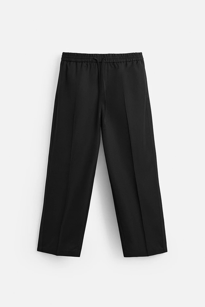 RELAXED FIT PANTS WITH STRIPE
